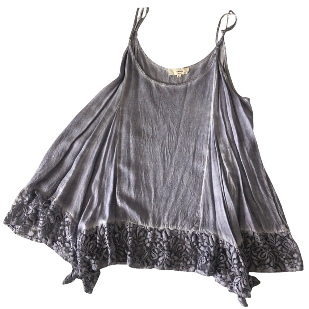Entro Lavender Lace Tank